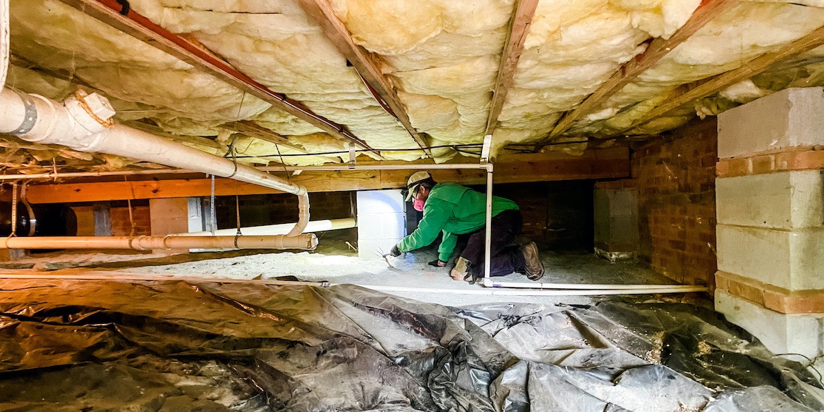 Crawl Space Encapsulation In Charlotte Nc