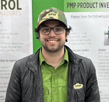 Hunter pest management professional